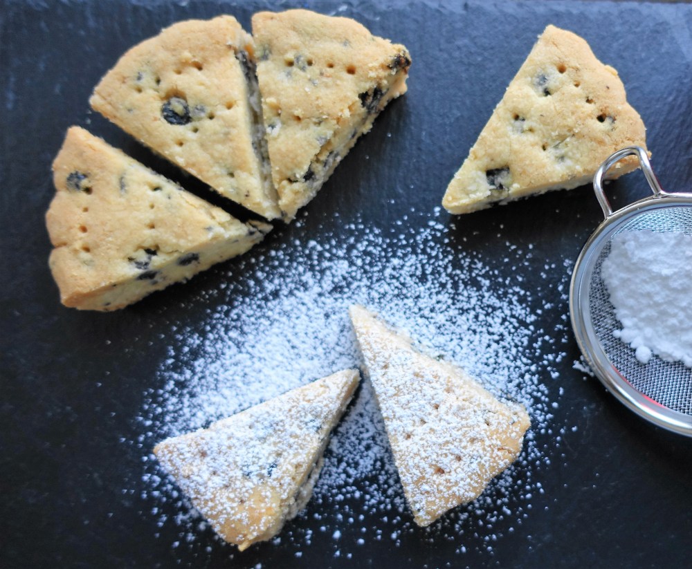 Shortbread Coconut Blueberry