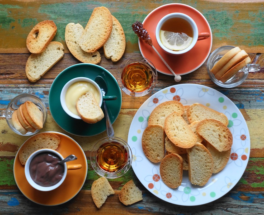Baicoli, venezianische Kekse, Zwieback, 2 x gebacken, traditionell backen, perfekt zum Eintunken, Venedig, Venezia