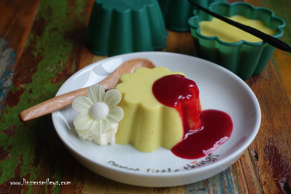 Vanillepudding, Pudding selbst gemacht, ohne Puddingpulver, Flan, gestürzt, mit Kurkuma, Gelbwurz, Dessert mit heilsamer Wirkung #Soulfood #Seelentröster