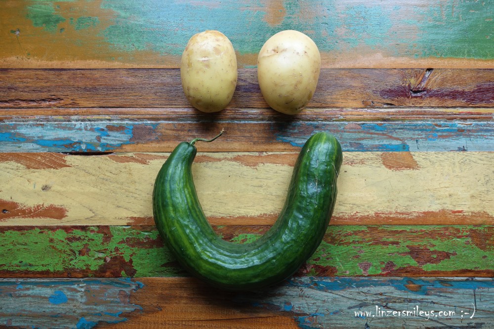 Kartoffel-Gurken-Smiley, Daniela Terenzi, Food Blog #linzersmileys
köstliche Rezepte
