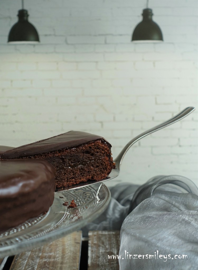#linzersmileys Sachertorte mit Bohnen, Wiener Tortenklassiker neu interpretiert, Tradition versus Moderne, mit Hülsenfrüchten backen