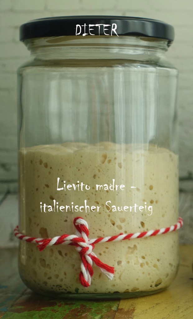 #linzersmileys Lievito madre, italienischer Sauerteig, mild, aus Dinkelmehl, perfekt für Colomba, Focaccia dolce, Panettone und Pandoro, Pizza, Brot, Pane casareccio