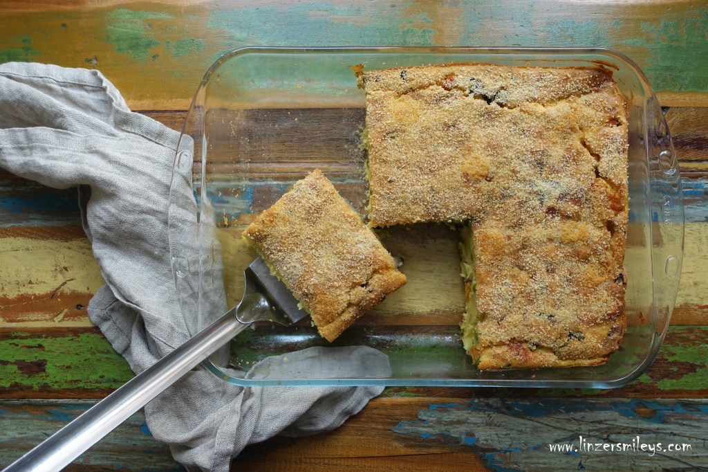 Gattò napoletano di patate senza carne, con verdure, vegetarisch, Neapoletanischer Kartoffelauflauf mit Gemüse, italienische Küche, aus Neapel, Napoli, herzhafter Kuchen aus Kartoffeln, Gattò, Gâteau, Mozzarella, Fior di latte #linzersmileys 