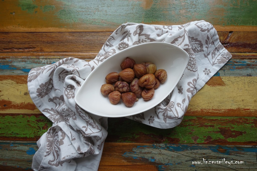 essfertige Edelkastanien, Maroni, Marroni, zum Snacken und Backen