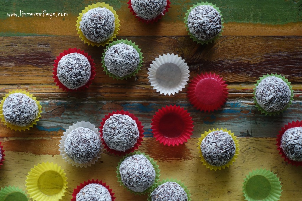 Easy – „Baking“ ohne Backofen: Chokladbollar – linzersmileys