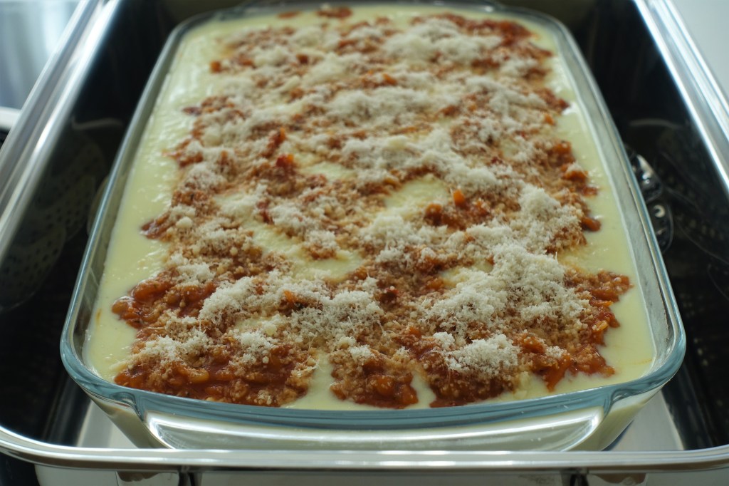 lasagne cotte a vapore, Lasagne aus dem Dampfgarer, dampfgaren, Nudelauflauf aus dem Dampfgarer, schonend zubereitet, Kochtrend, gesund und lecker, #linzersmileys