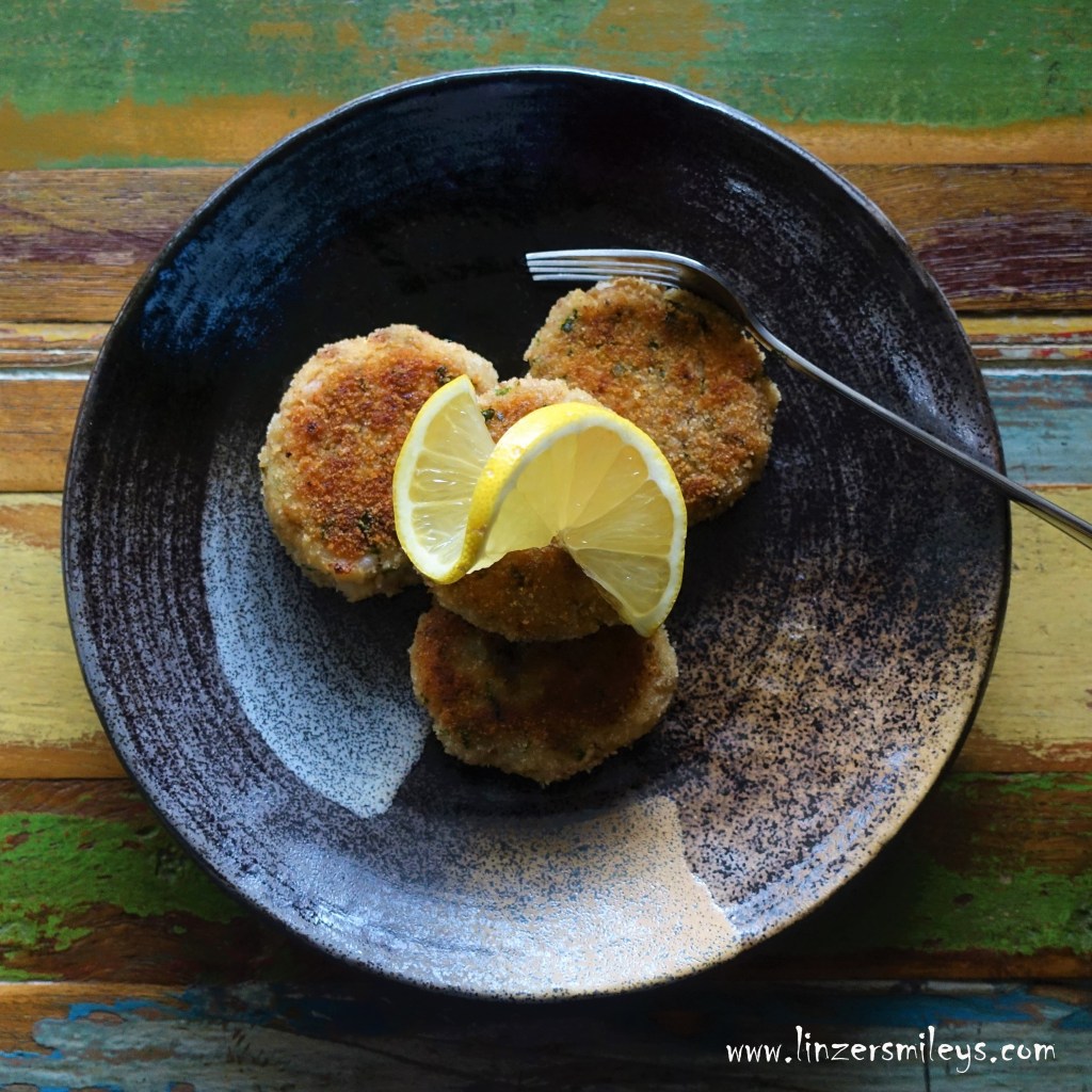 Polpette di gamberetti, Laibchen/Taler/Frikadellen mit kleinen Garnelen, Shrimps, Eismeershrimps, Rezepte mit Meeresfrüchten, italienisch kochen, Antipasto di pesce, Fingerfood, Partyrezept #linzersmileys