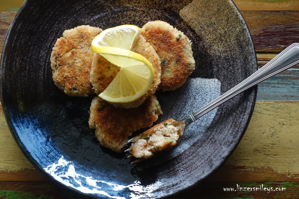 Polpette di gamberetti, Laibchen/Taler/Frikadellen mit kleinen Garnelen, Shrimps, Eismeershrimps, Rezepte mit Meeresfrüchten, italienisch kochen, Antipasto di pesce, Fingerfood, Partyrezept #linzersmileys