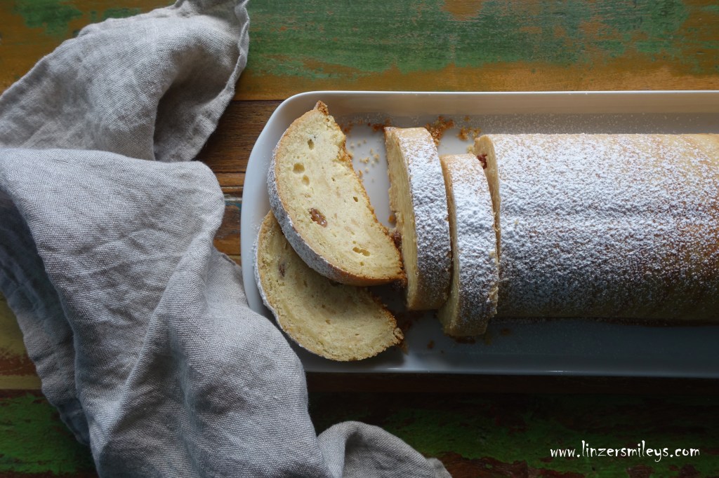 Topfenpastete mit Rumrosinen im Mandelmürbteigmantel, Süßes mit Topfen, Quark, topfig, süße Pastete, Mürbeteig mit Mandeln, Rosinen in Rum, österreichisch backen, köstlich 
