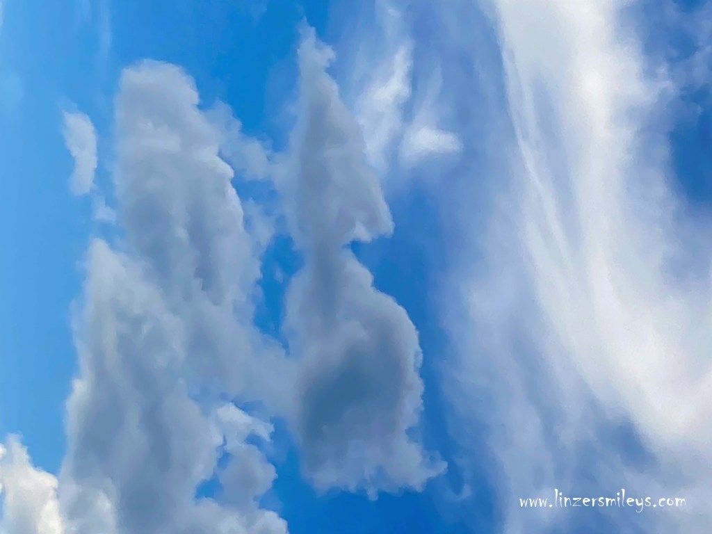 Wiener Wolkenkunst by Daniela Terenzi, #linzersmileys , Wolkentanz, Wolken, Clouds, wolkenblau, Kunst 