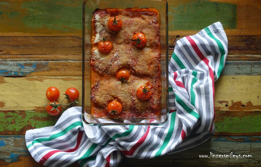EasyCooking, Fischfilets mit Tomatensoße, Tomatensauce, Fisch aus dem Ofen, Fischauflauf, griechisch inspiriert, mediterran, mit Sardellen und Kapern, Dorsch, Kabeljau, gratiniert, würzig, pesce gratinato, mager, wenig Fett, Fastenzeit #linzersmileys