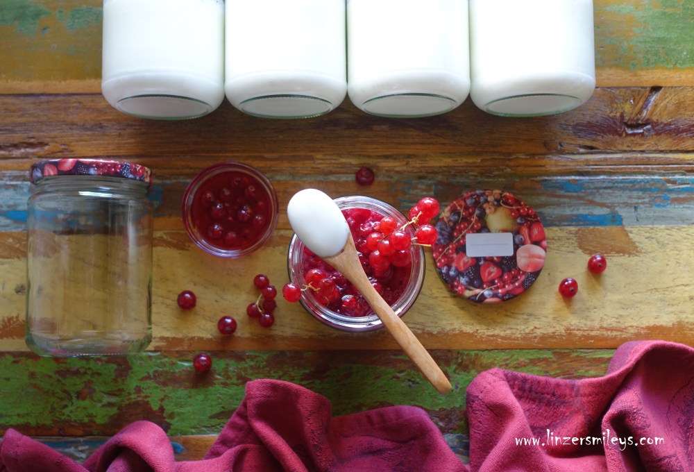 Genuss im Glas mit claro, Glas, DIY Joghurt, Joghurt selbst machen, ohne Joghurtbereiter, gelingsicher, im Backofen, easy-peasy, afba22, Austrian Foodblog Award, Daniela Terenzi #linzersmileys