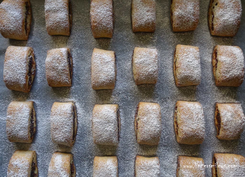 Settembrini, italienische Frühstückskekse mit Feigenfüllung, con fichi, mit Soft-Feigen, wie von Mulino Bianco, perfekt zum Kaffee, Kekse zum Tunken, in Milch tauchen, frühstücken auf Italienisch #linzersmileys