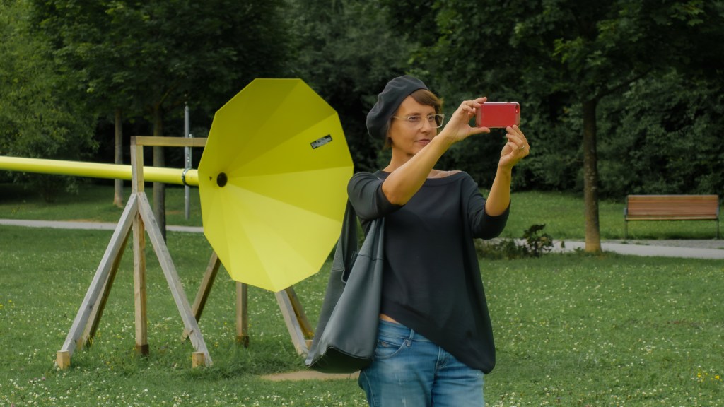 Linz, linzersmileys, Daniela Terenzi, Hörstadt Linz, das gelbe Rohr, Bellevuepark, Bindermichl, Oberösterreich