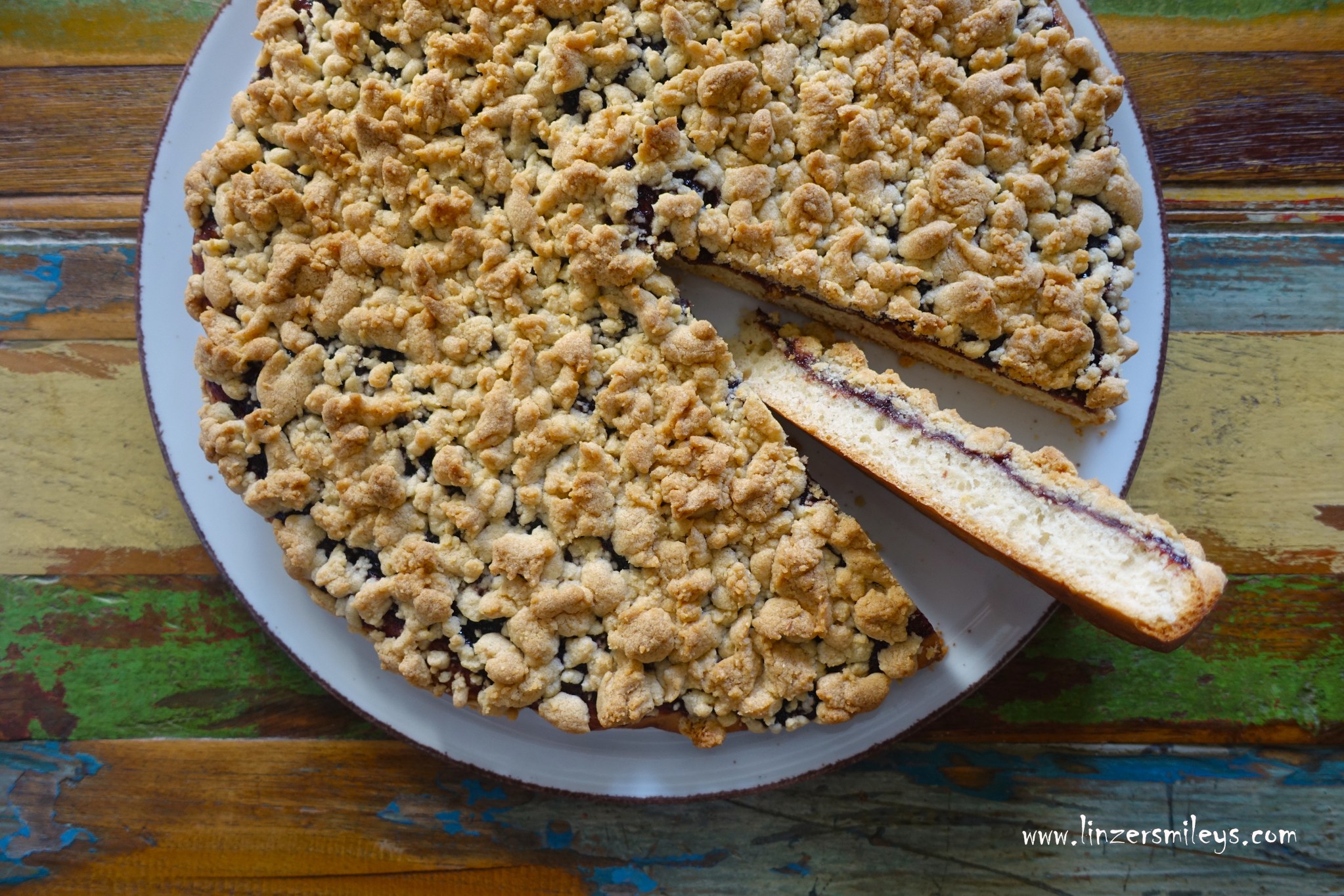 Streusel -Tarte mit Powidl & Zimt – linzersmileys Streusel -Tarte mit Powidl & Zimt – linzersmileys