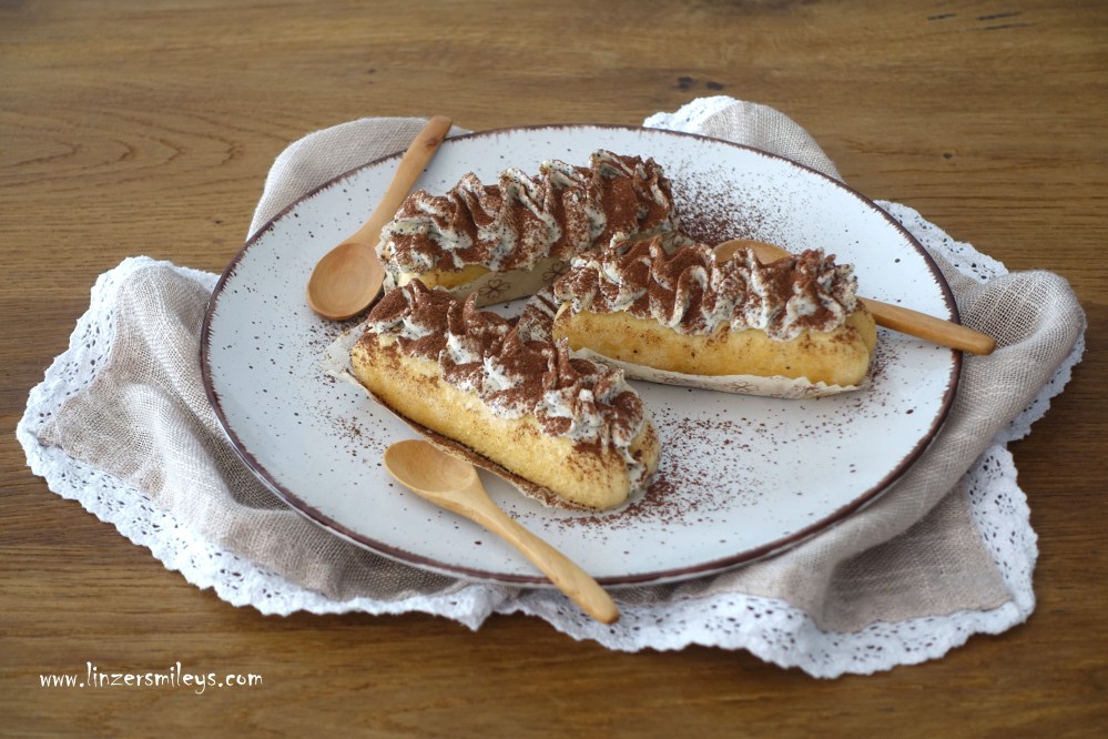 Mini-Mohn-Tiramisu, tiramisù ai semi di papavero, Tiramisu-Törtchen, Einzelportionen, coole Zubereitung, Milch und Rum, ohne rohes Ei, Kühlschranktorten, ohne Backen, mit Savoiardi, Biskotten, Löffelbiskuits, Mohn aus Niederösterreich, Blaumohn, Waldviertel, kreativ, köstlich, superlecker, Mascarpone-Creme, Daniela Terenzi #linzersmileys