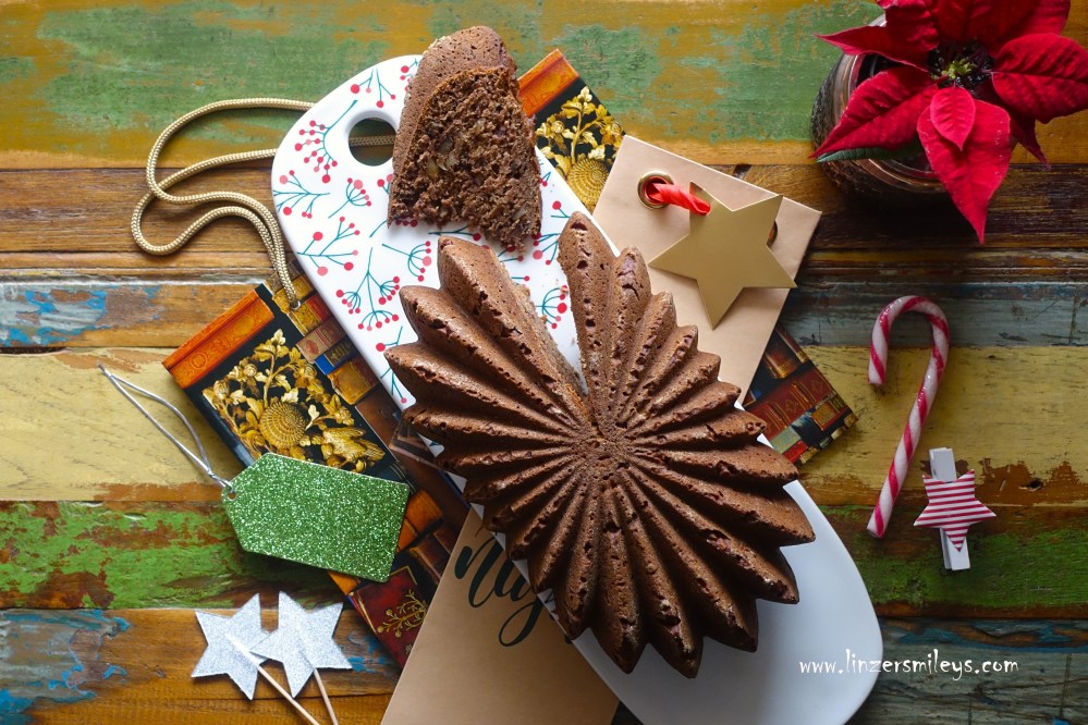 Dattelbrot mit Walnüssen, Date Bread, pane con datteri e noci, Lebkuchen, pan speziato, Rezept von Daniela Terenzi #linzersmileys