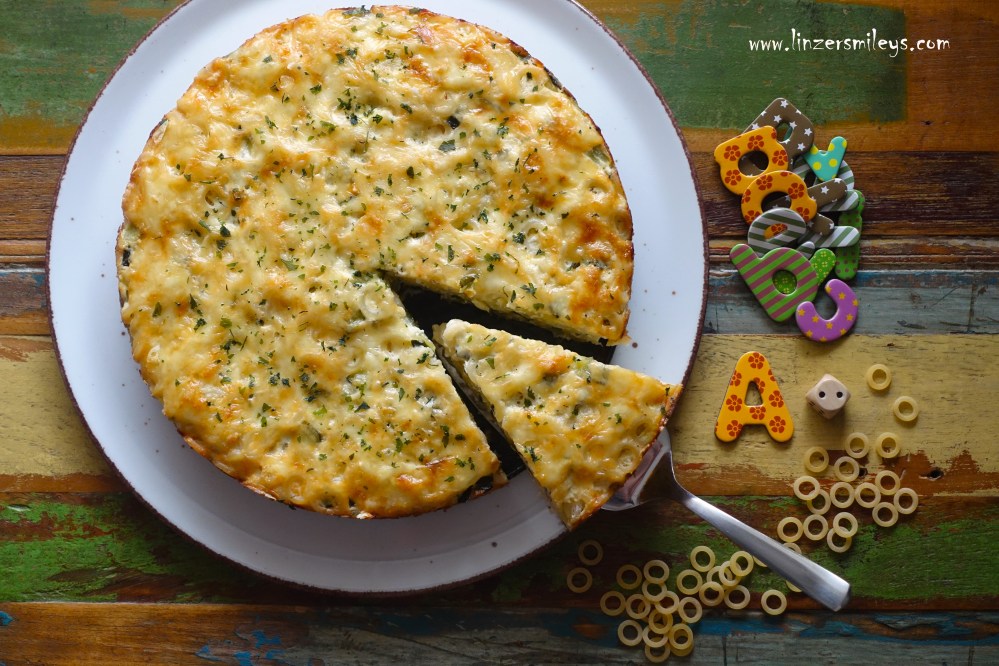 Anelli siciliani al forno, con zucchine e ricotta, vegetarisch, variante vegetariana, ohne Fleisch, senza carne, sizilianische Spezialität, Nudeln in Ringform, Auflauf, Pastagericht aus dem Ofen, Rezept von Daniela Terenzi vom Foodblog #linzersmileys